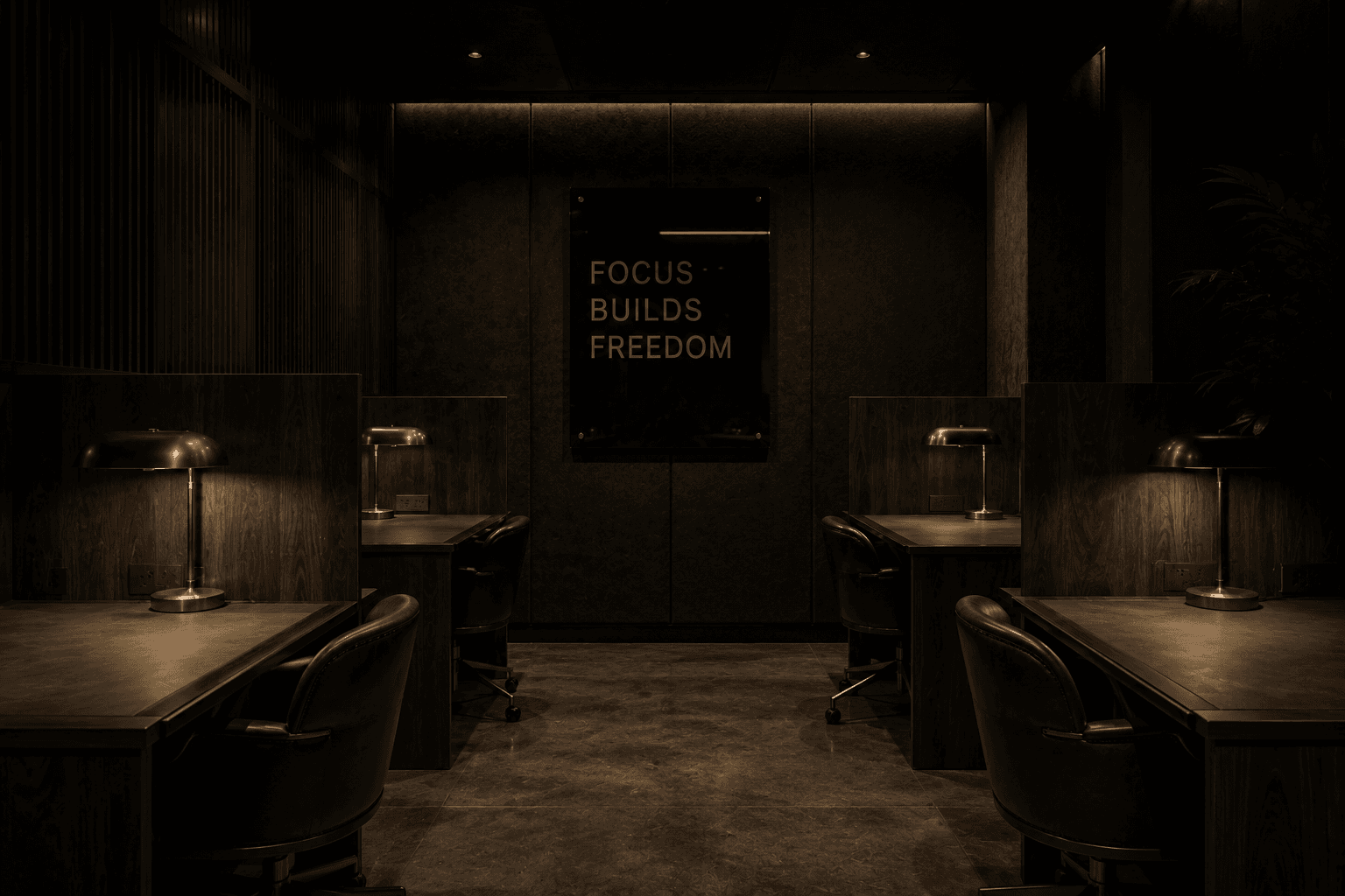 The silent room